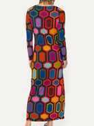 HARLOW dress Pavilion Multi - Lesley Evers-Dress-formal-Shop