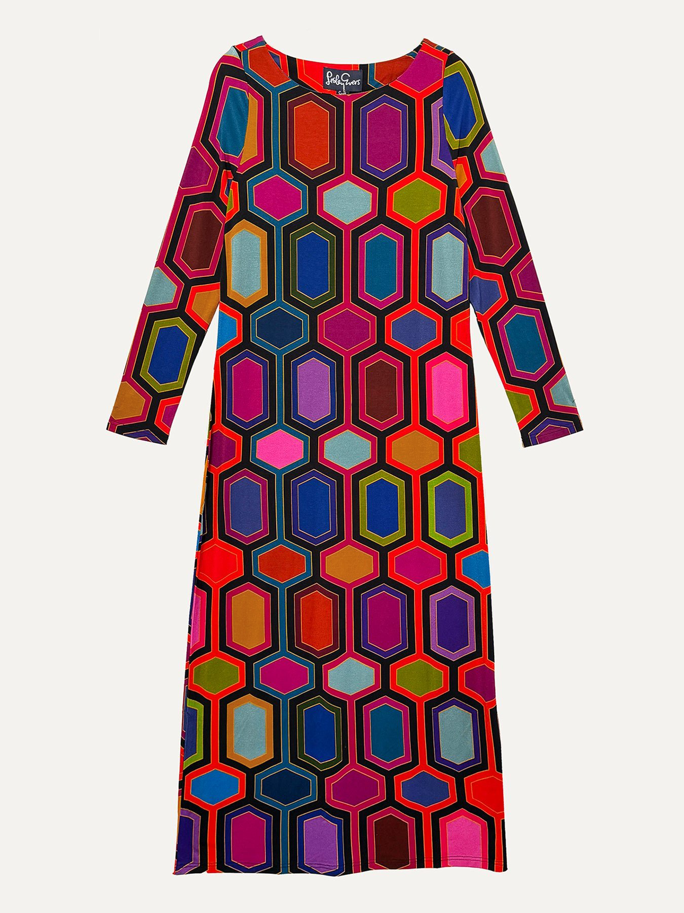HARLOW dress Pavilion Multi - Lesley Evers-Dress-formal-Shop