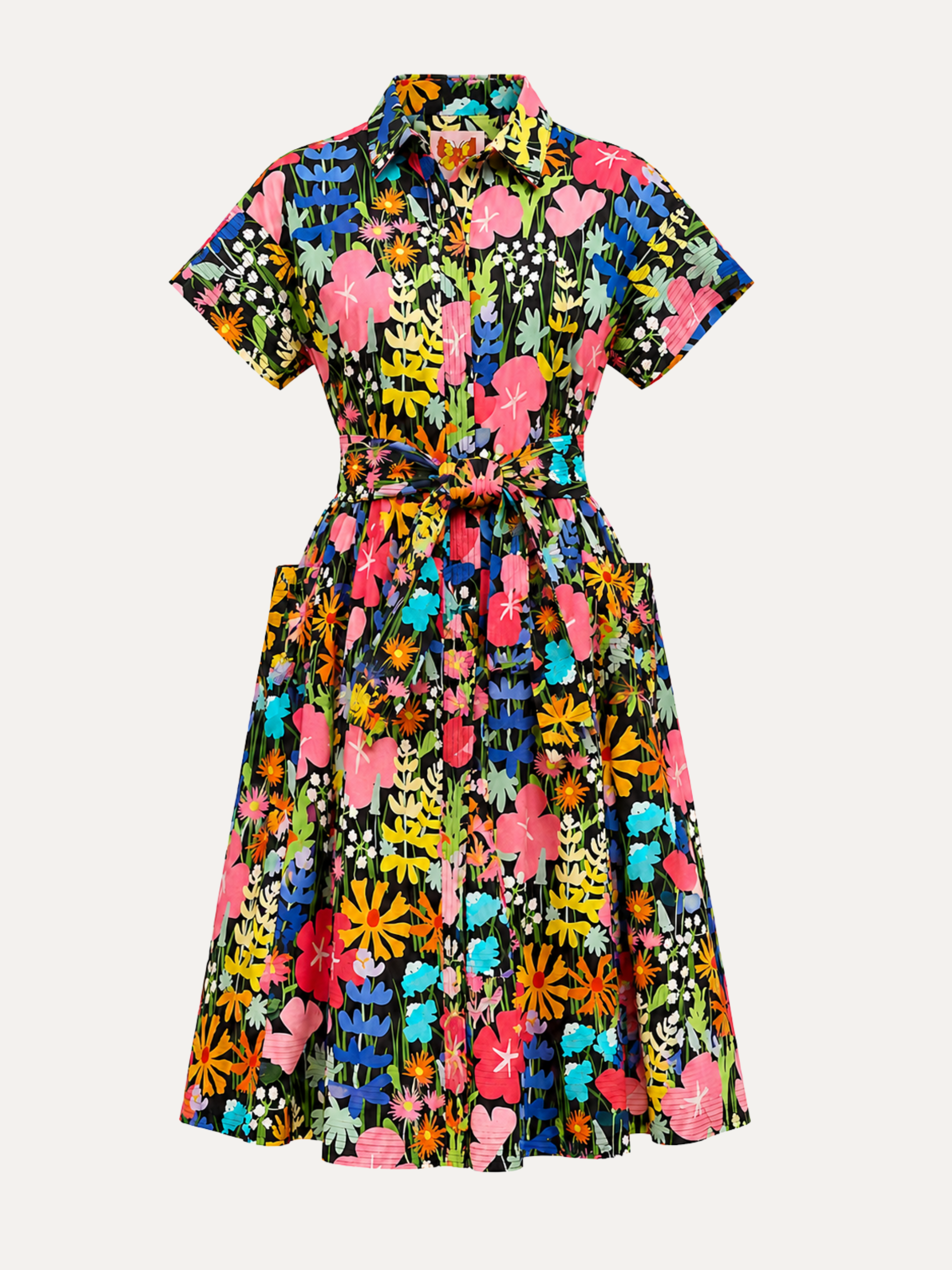 HEIDI dress Coast Meadow - Lesley Evers-cotton dress-Dress-heidi