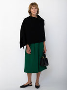 HELEN poncho Black - Lesley Evers-rain poncho-Shop-Shop/All Products