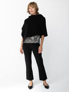 HELEN poncho Black - Lesley Evers-rain poncho-Shop-Shop/All Products