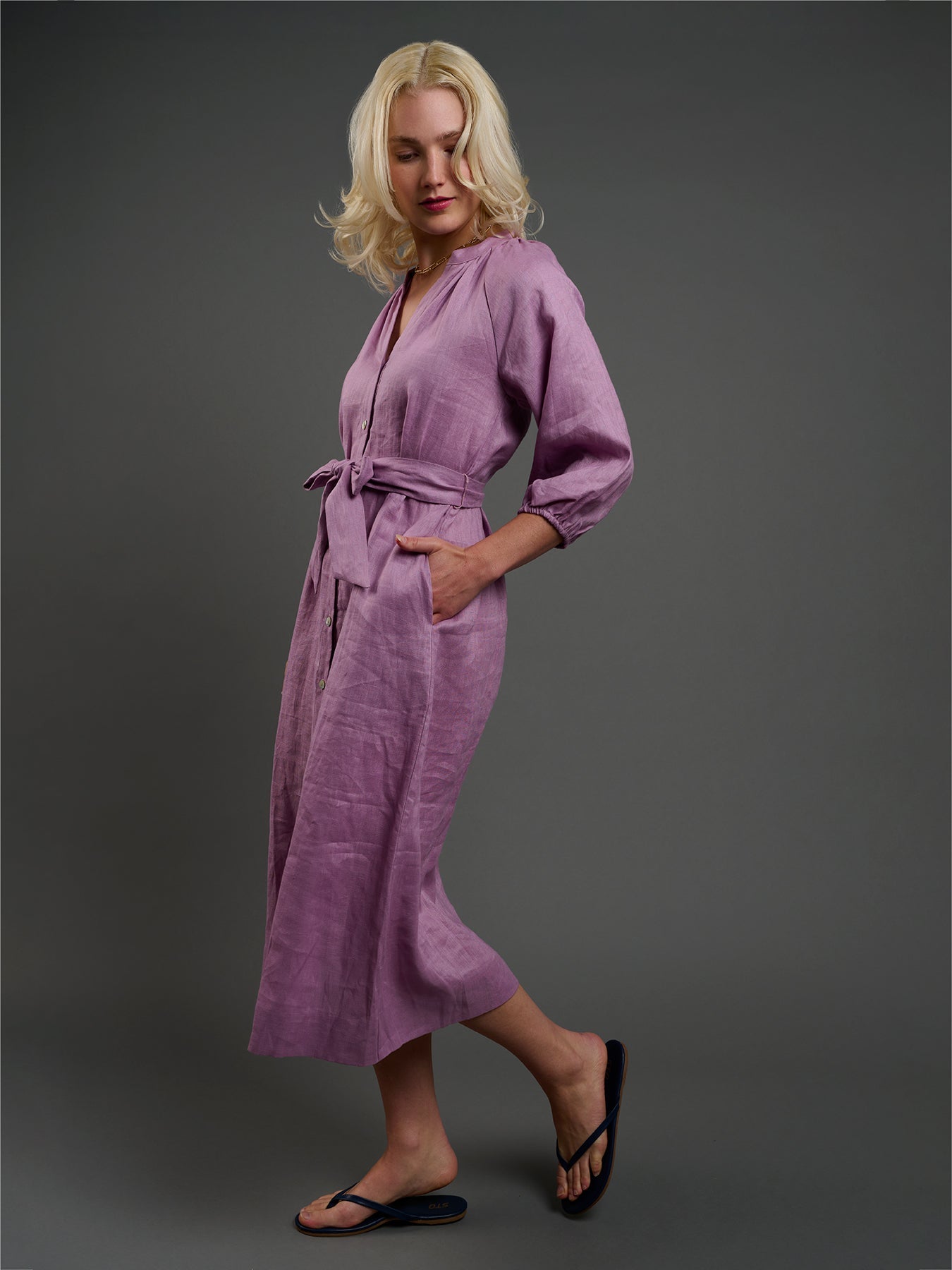 HENRIETTA dress Lilac - L HENRIETTA dress Lilac - L