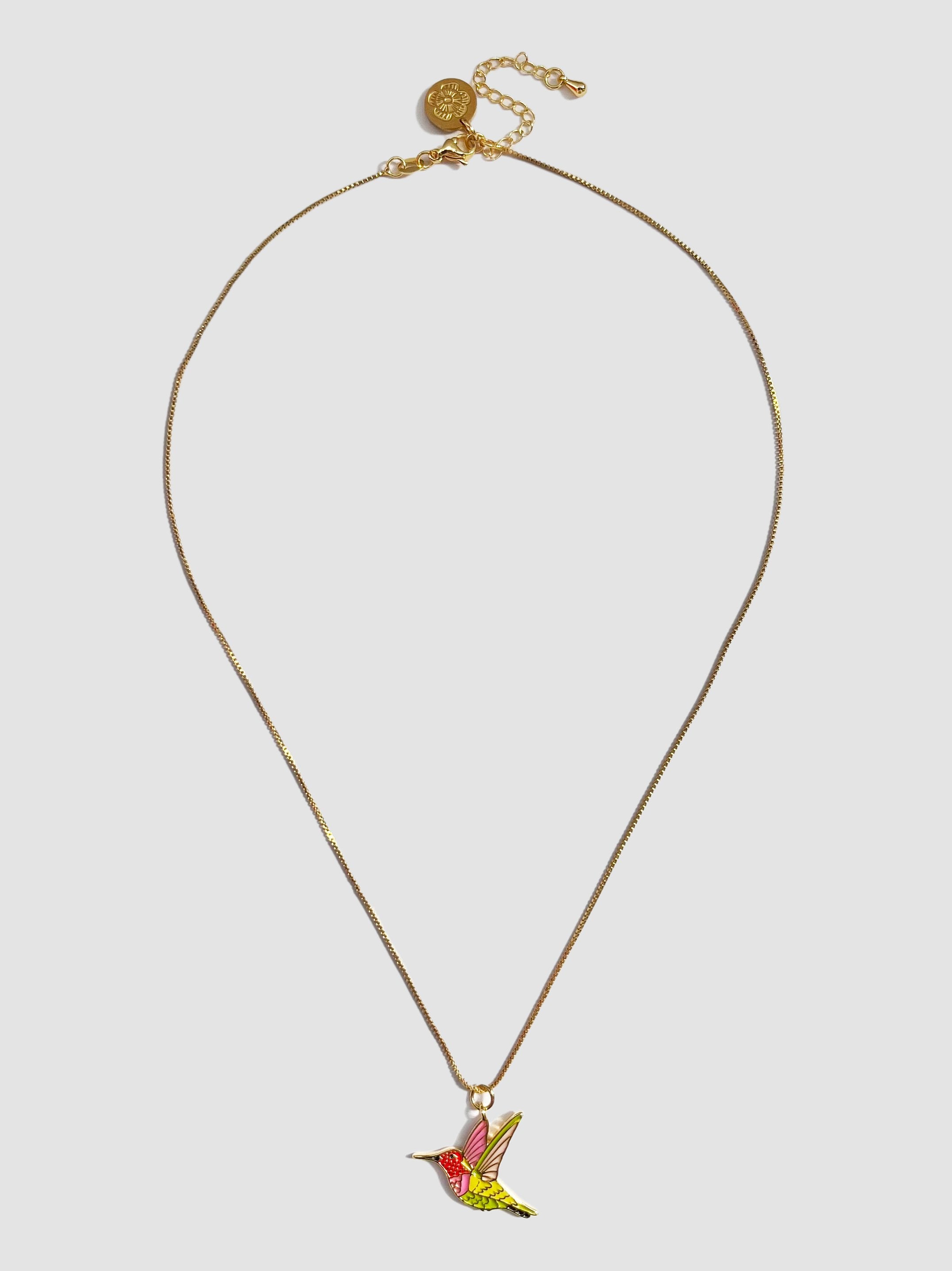 Hummingbird Necklace – Lesley Evers