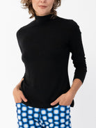 IDA tee Black - Lesley Evers-basics-ida-long sleeve
