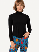 IDA tee Black - Lesley Evers-basics-ida-long sleeve