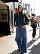 IDA tee Peacock Feather - Lesley Evers-basics-ida-long sleeve