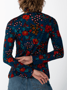IDA tee Splendor Teal - Lesley Evers-basics-ida-long sleeve