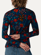 IDA tee Splendor Teal - Lesley Evers-basics-ida-long sleeve