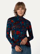 IDA tee Splendor Teal - Lesley Evers-basics-ida-long sleeve