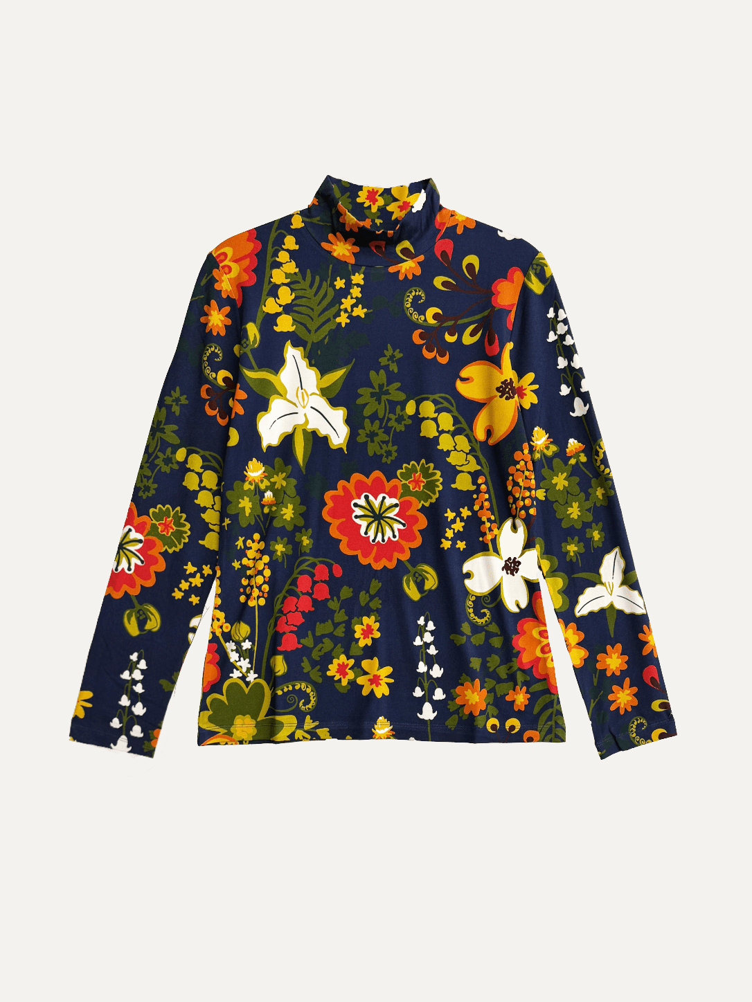 IDA tee Woodland Navy - Lesley Evers-basics-ida-long sleeve