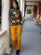 IDA tee Woodland Navy - Lesley Evers - basics - ida - long sleeve