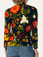 IDA tee Woodland Navy - Lesley Evers-basics-ida-long sleeve