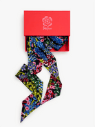 INES silk twilly scarf Spring Meadow - Lesley Evers - Accessories - cornice - cotton silk