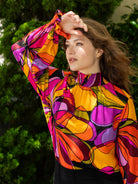 INGRID blouse Coronado Fuchsia - Lesley Evers - Shop - Shop/All Products - Shop/Separates