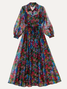 ISADORA dress Spring Meadow - Lesley Evers-Dress-formal-gown
