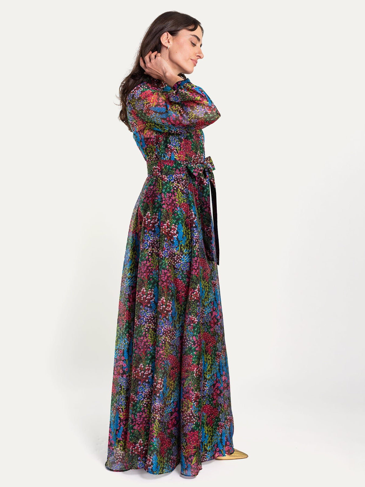 ISADORA dress Spring Meadow - Lesley Evers-Dress-formal-gown