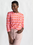 JEANETTE tee Hearts - Lesley Evers - Black - black and white - Shop