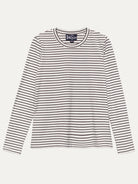 JEANETTE tee White & Black Stripe - Lesley Evers-Black-black and white-Shop