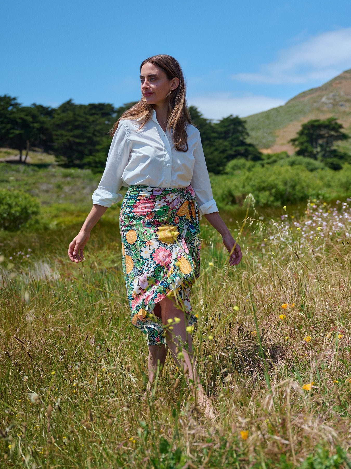 JENNY wrap skirt Sunshine - Lesley Evers - new - New Arrivals - Shop