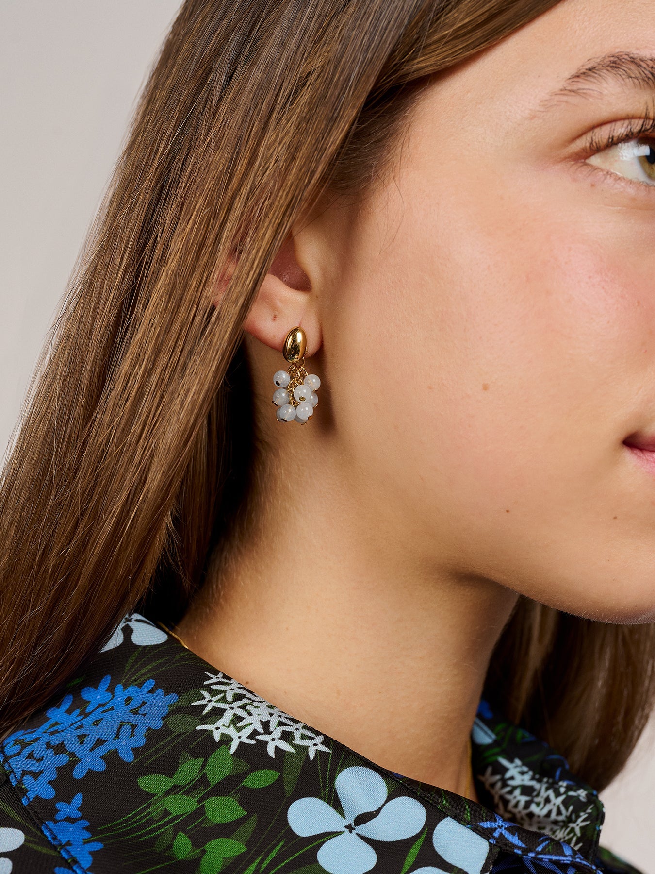 JOLIE Earrings Aquamarine - Lesley Evers-Accessories-accessory-new