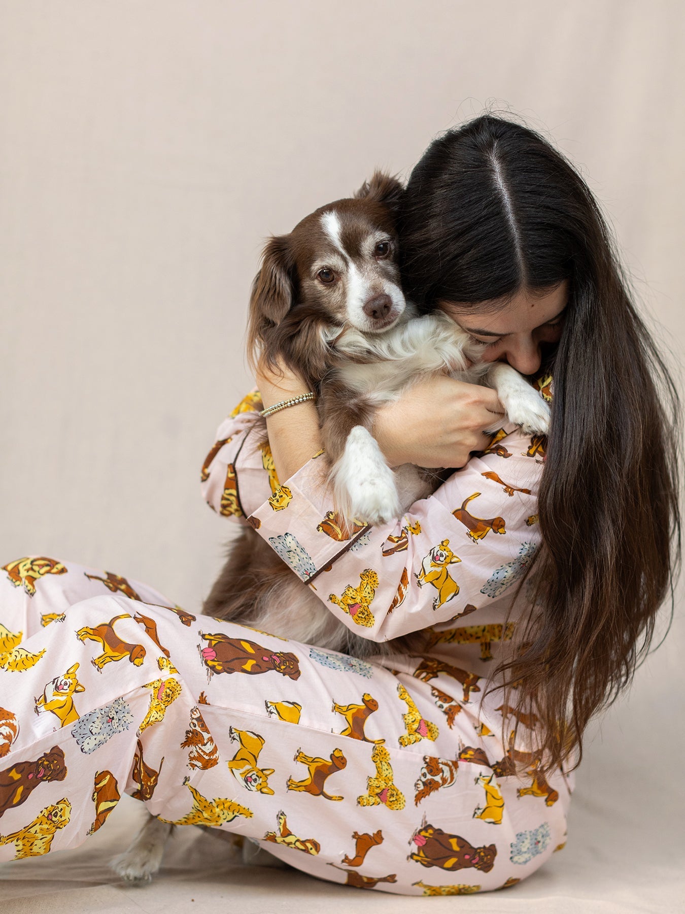 JOSEPHINE pajama Dogs - Lesley Evers - cotton PJs - friday - gifts under $150