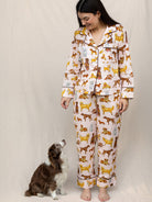 JOSEPHINE pajama Dogs - Lesley Evers - cotton PJs - friday - gifts under $150