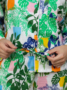 JOSEPHINE pajama Houseplants - Lesley Evers - cotton PJs - friday - gifts under $150