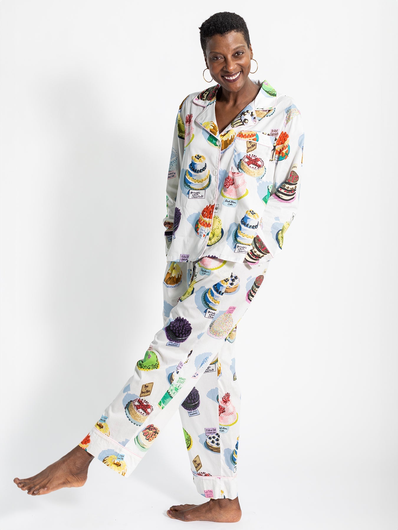 JOSEPHINE pajama set Cakes – Lesley Evers