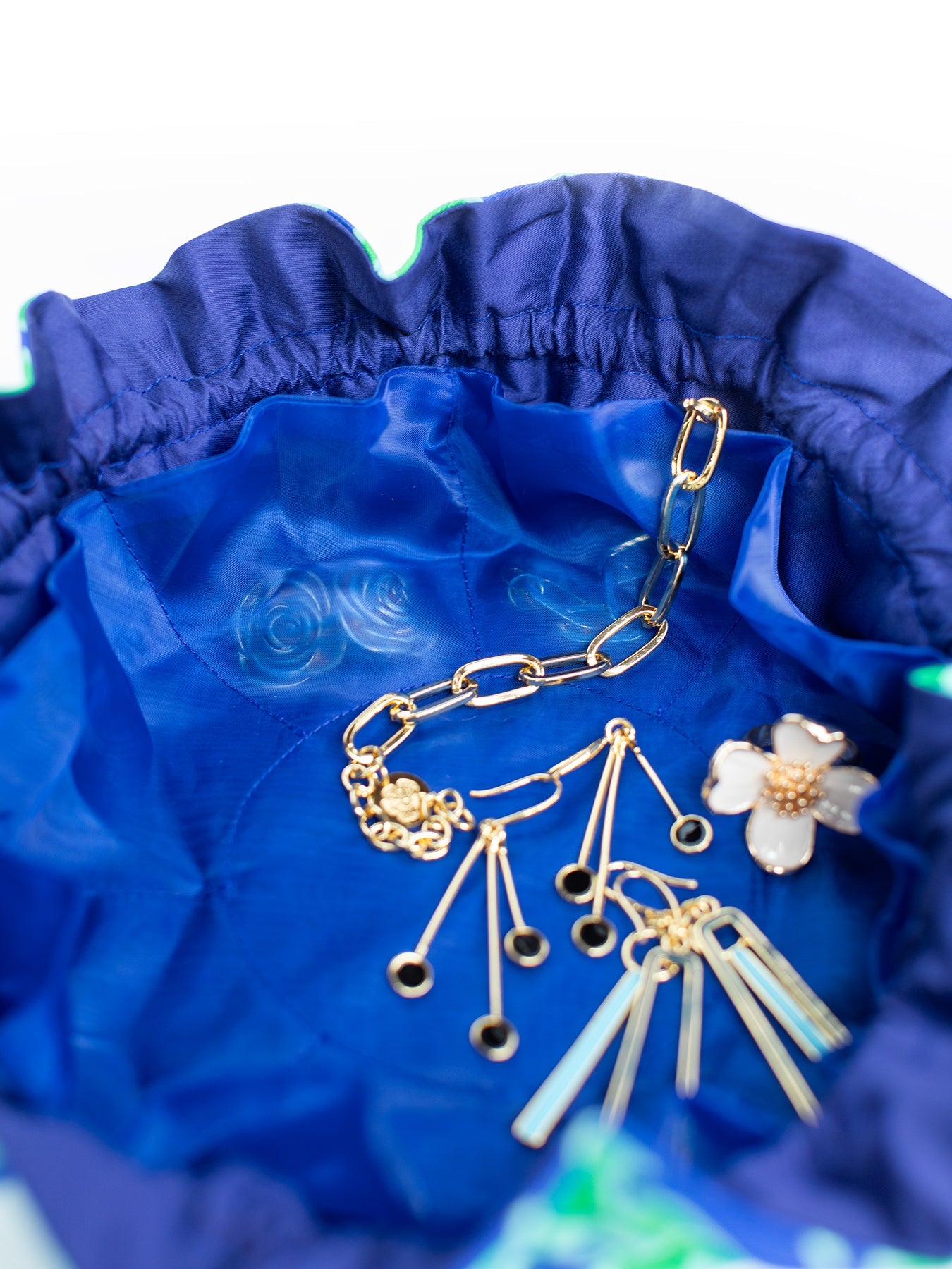 JOSIE jewelry pouch Filigree – Lesley Evers