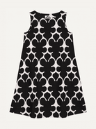 JUNIPER Black Fleurette - Lesley Evers-Black-Dress-juniper