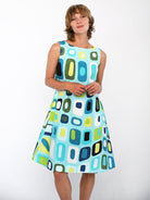 JUNIPER dress Hermosa Light Blue - Lesley Evers-Blue Dress-Dress-juniper