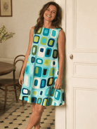JUNIPER dress Hermosa Light Blue - Lesley Evers-Blue Dress-Dress-juniper