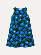 JUNIPER dress Mod Blossom Blue - Lesley Evers-Blue Dress-Dress-juniper