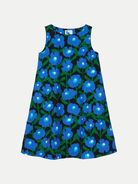 JUNIPER dress Mod Blossom Blue - Lesley Evers-Blue Dress-Dress-juniper