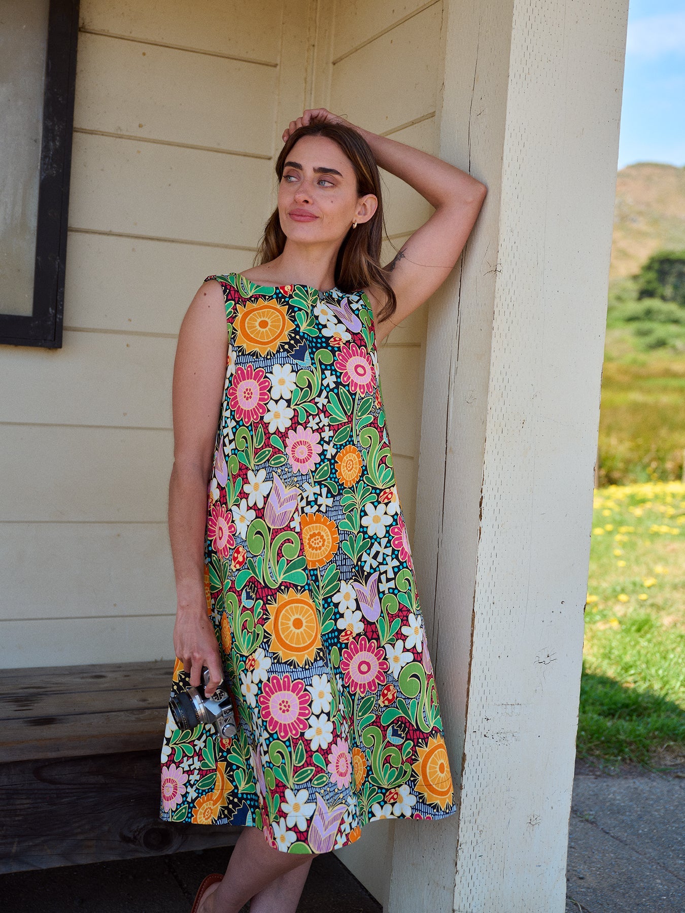 JUNIPER dress Sunshine - Lesley Evers - Blue Dress - Dress - juniper