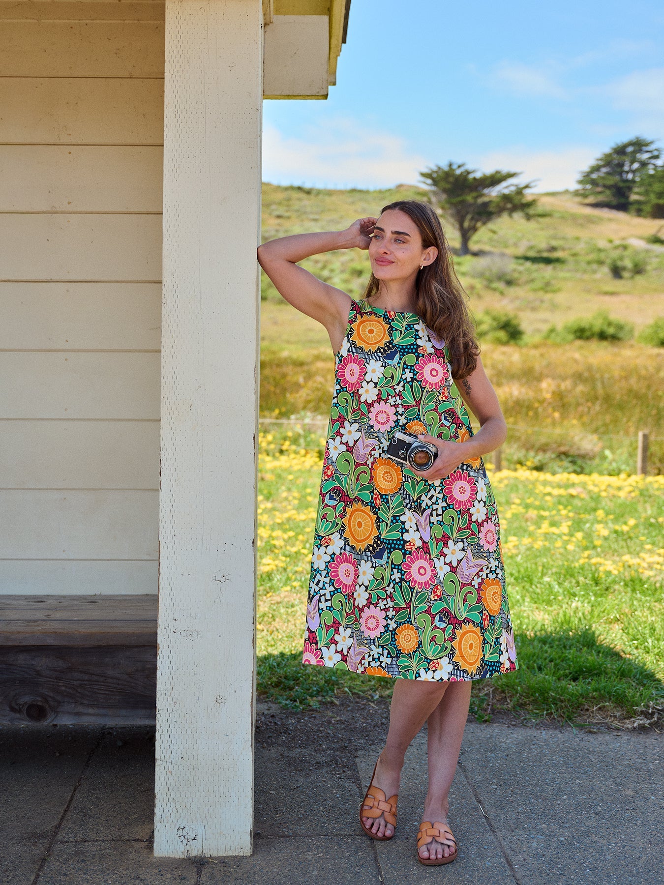 JUNIPER dress Sunshine - Lesley Evers - Blue Dress - Dress - juniper