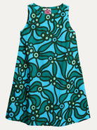 JUNIPER Green Chicka Boom - Lesley Evers-Blue Dress-chicka boom-chickaboom