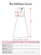 KATHLEEN dress Plum Blossom Emerald - Lesley Evers-Dress-formal-gown