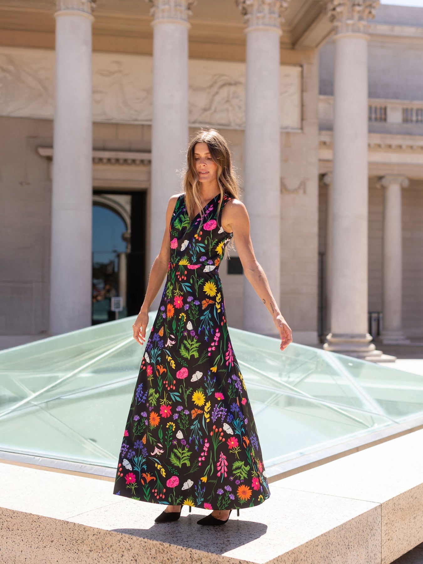 KATHLEEN dress Prairie Posy – Lesley Evers