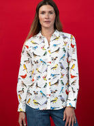 KATHRYN blouse Birds - Lesley Evers-Bird Collection-birds-Catherine