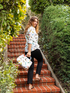 KATHRYN blouse Birds - Lesley Evers - Bird Collection - birds - Catherine