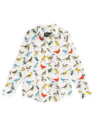 KATHRYN blouse Birds - Lesley Evers - Bird Collection - birds - Catherine