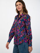 KATHRYN blouse Gems - Lesley Evers-Catherine-Cathy-cord suit