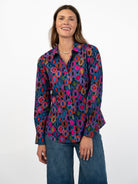 KATHRYN blouse Gems - Lesley Evers-Catherine-Cathy-cord suit