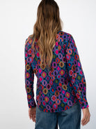 KATHRYN blouse Gems - Lesley Evers-Catherine-Cathy-cord suit