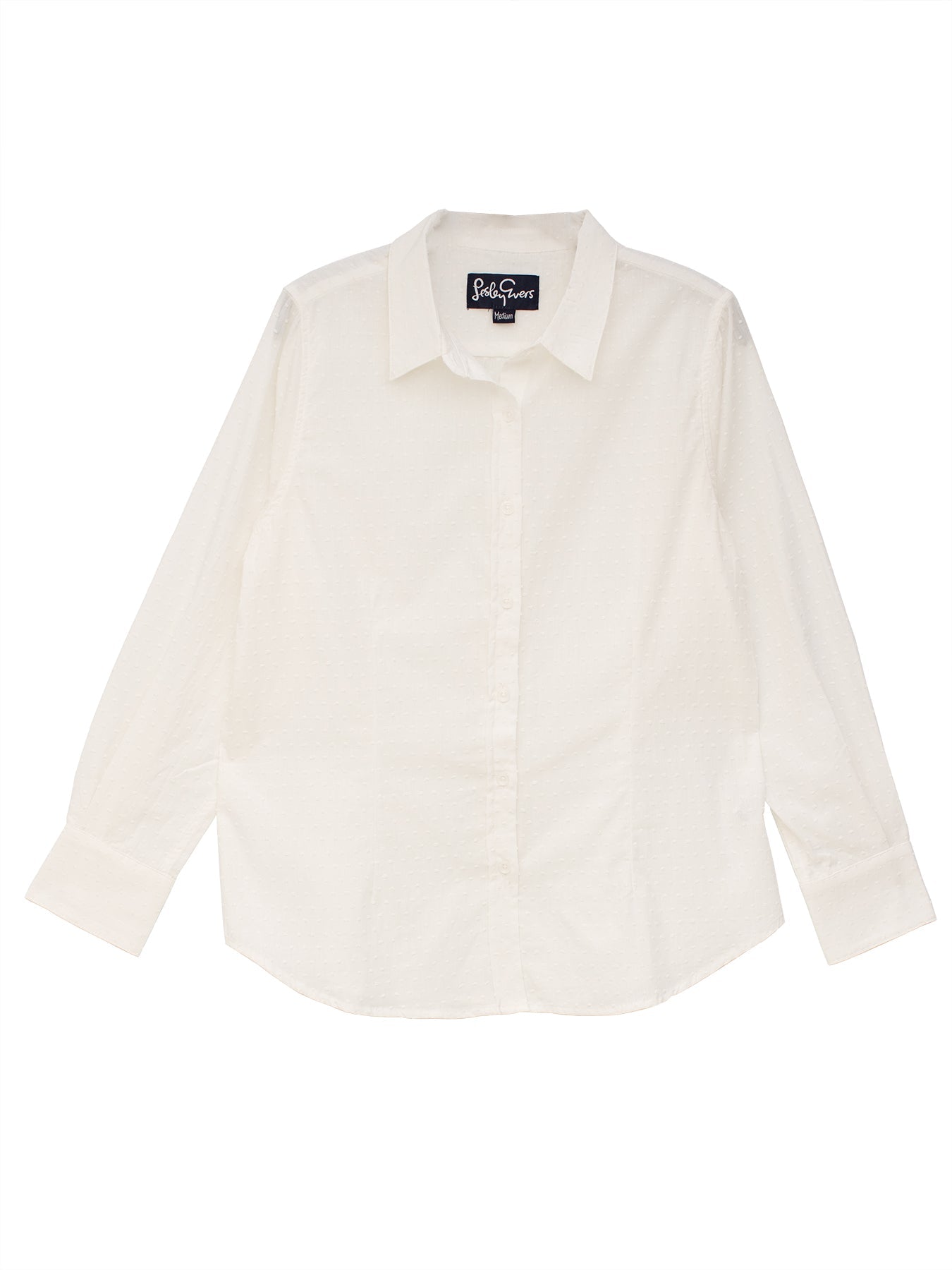 KATHRYN blouse Swiss Dot White - Lesley Evers - kathryn - Shop - Shop/All Products