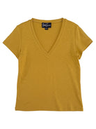 KATIE tee Mustard - Lesley Evers-Best Seller-maisie solid-Shop