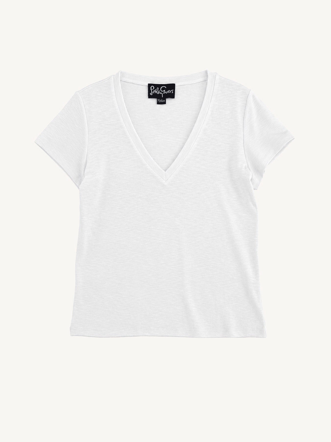 KATIE tee White - Lesley Evers-Best Seller-maisie solid-Shop