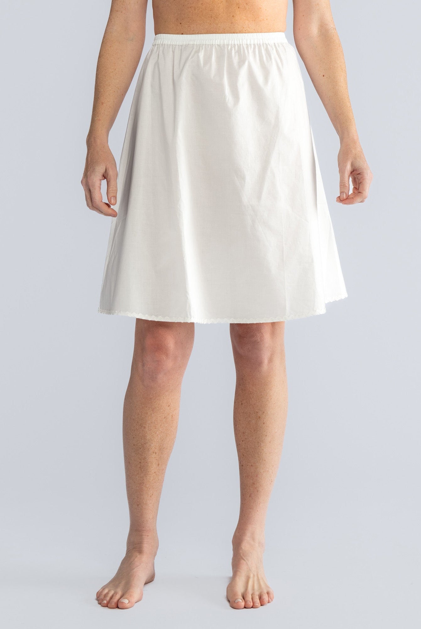 KRYSIA half-slip White Cotton - Lesley Evers-Bottoms-Shop-Shop/All Products