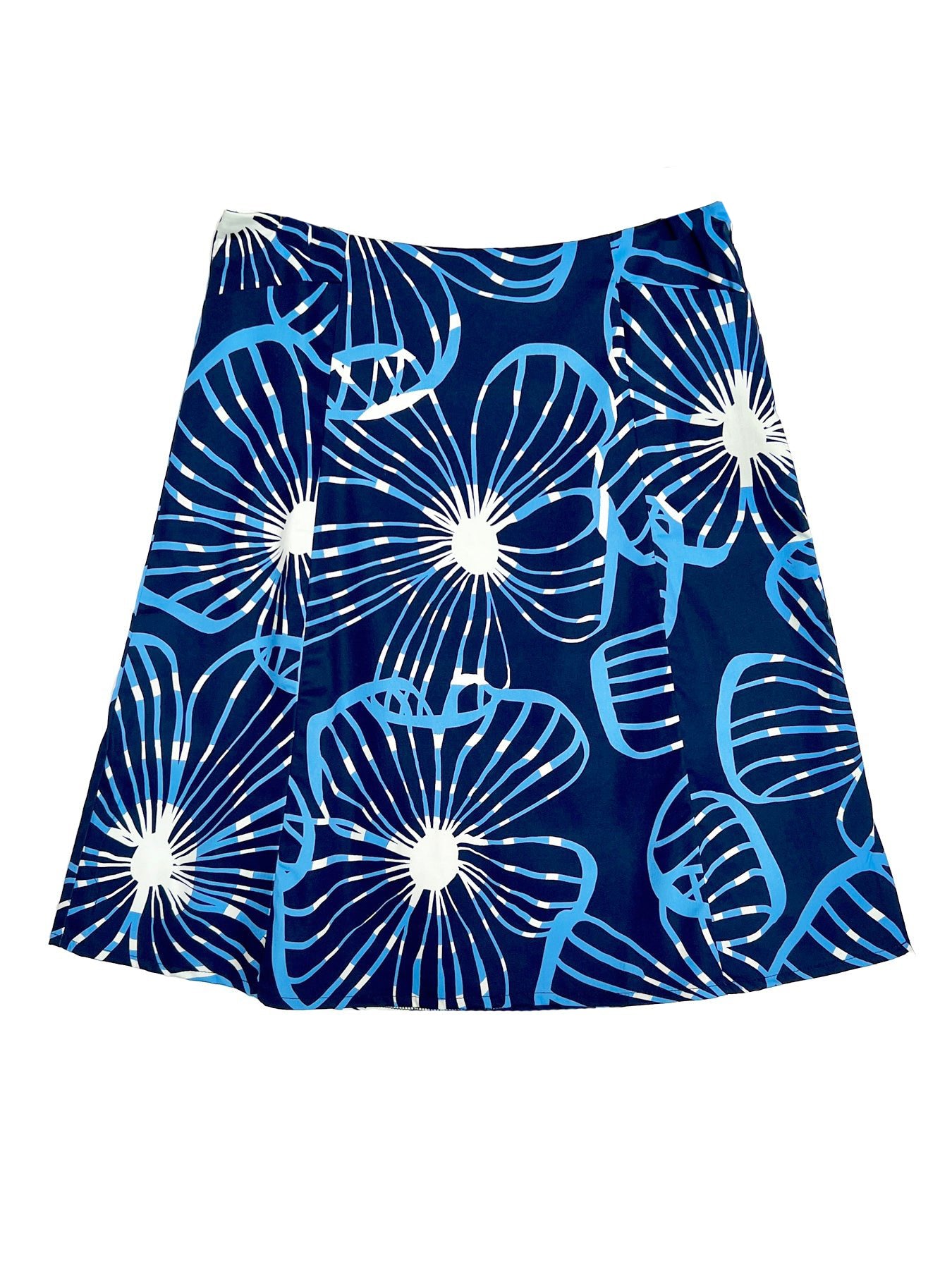 KYLIE high quality Blue Peonies | Lesley Evers | Skirt